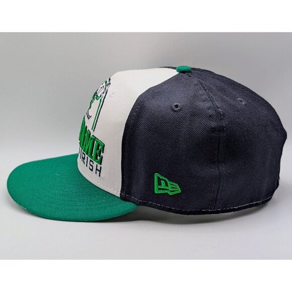 NOTRE DAME Fighting Irish Hat New Era 59Fifty University Fitted 7 1/2 Cap NCAA - Picture 2 of 6